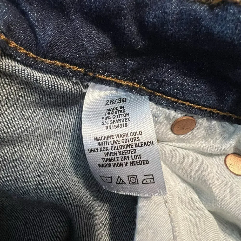 Aeropostale athletic skinny jeans 28x30 measures 28x28